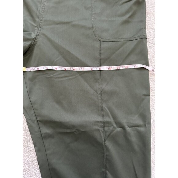 NWT Genuine Dickies Pull-On Cargo Pants Scrubs Army Green Women's Size XXL - Picture 10 of 12